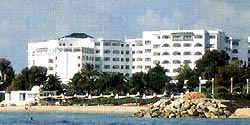 Sol Azur 4*: Вид отеля с моря